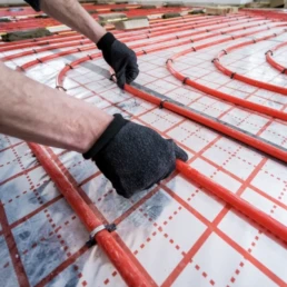 man working in geothermal